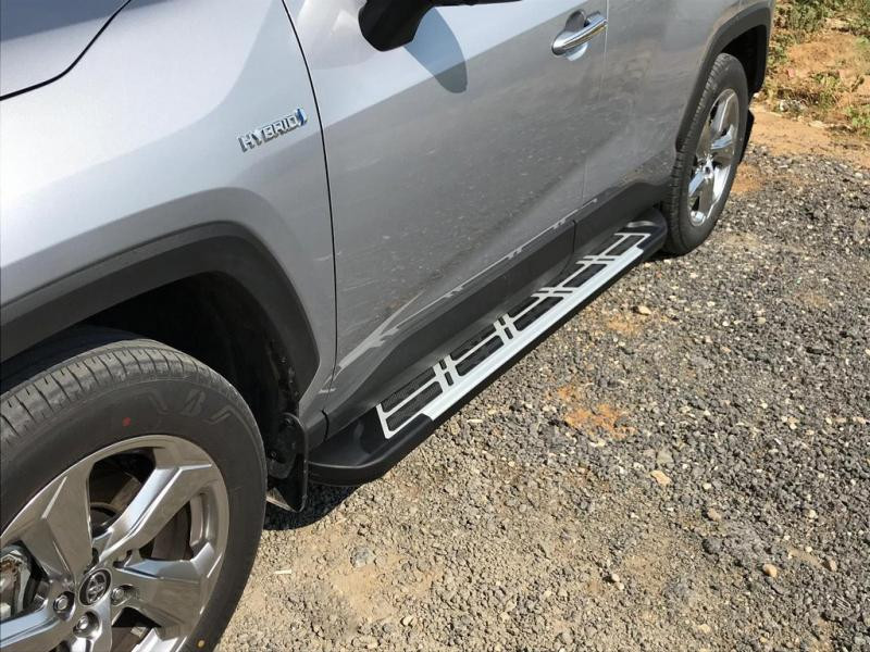 Купити Бокові пороги Sunrise (2 шт., алюміній) для Toyota Rav 4 2019- рр