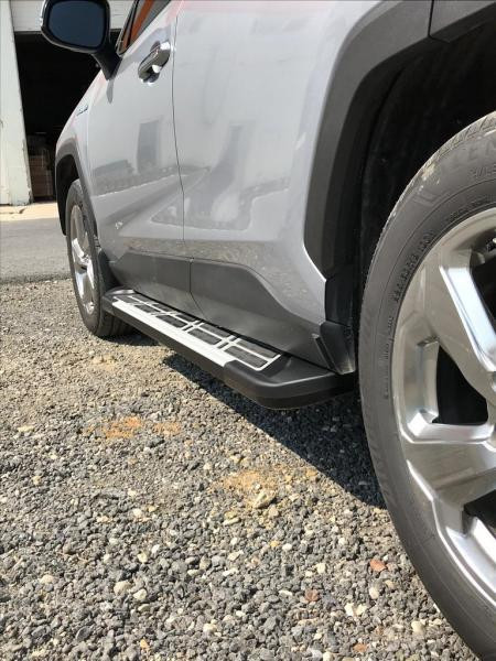 Купити Бокові пороги Sunrise (2 шт., алюміній) для Toyota Rav 4 2019- рр