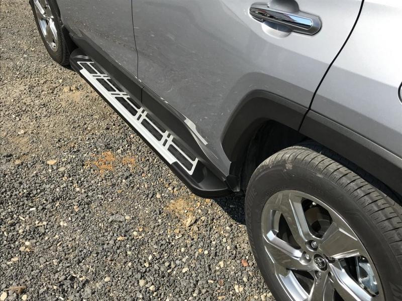 Купити Бокові пороги Sunrise (2 шт., алюміній) для Toyota Rav 4 2019- рр