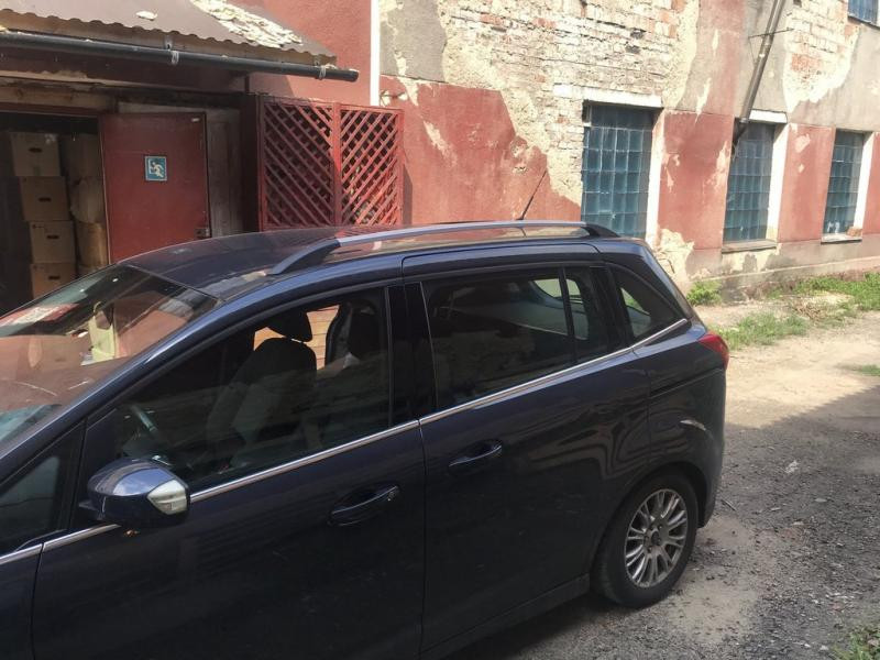 Купити Рейлінги Хром (для Grand C-Max) для Ford C-Max/Grand C-Max 2010-2019 рр