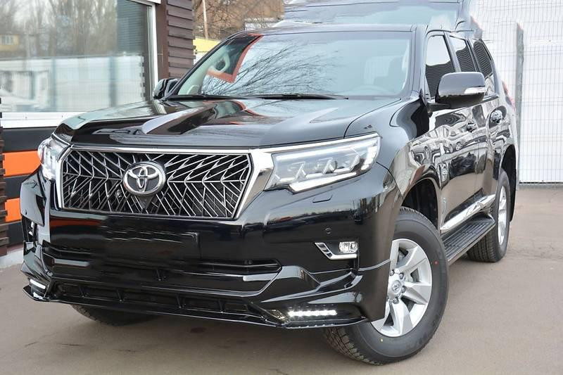 Купити Решітка 2017-2025 (TRD) Тільки решітка (без хром війок) для Toyota Land Cruiser Prado 150