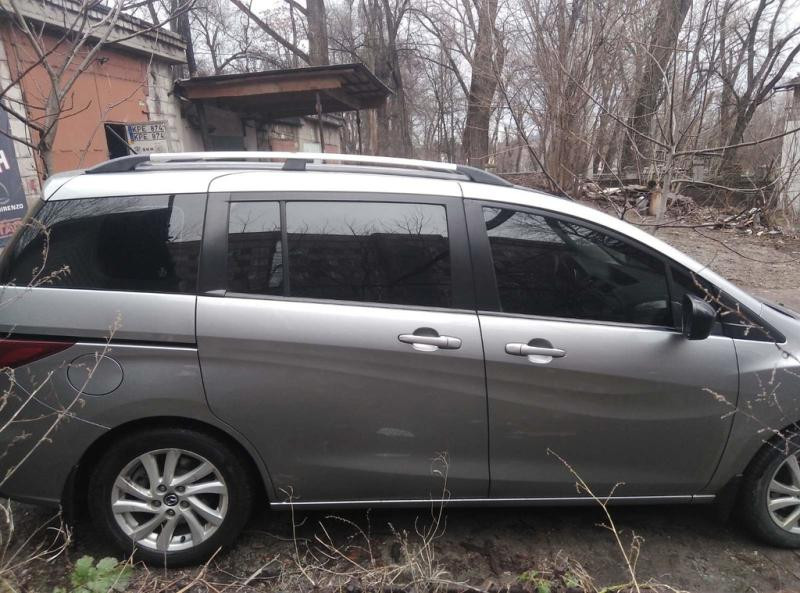 Купити Рейлінги алюмінієві (Хром) для Mazda 5 2010-2018 рр