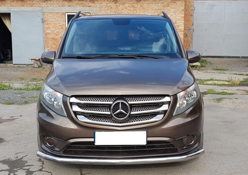 Купить Передняя защита ST008 (нерж.) для Mercedes Vito/V-class W447 2014- гг