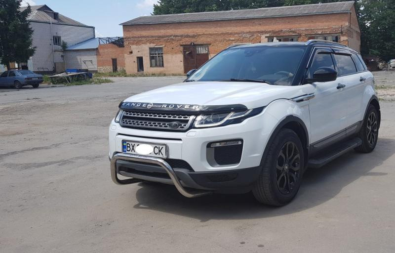 Купити Кенгурятник WT005 (нерж) для Range Rover Evoque 2012-2018 рр
