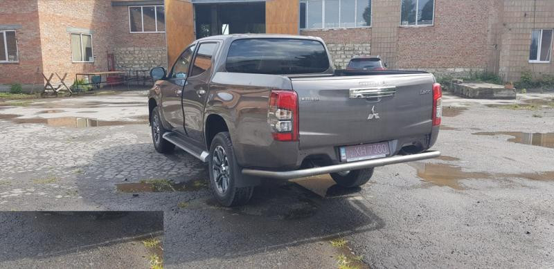 Купити Задній захист AK005 (нерж) для Mitsubishi L200 2015-2024 рр