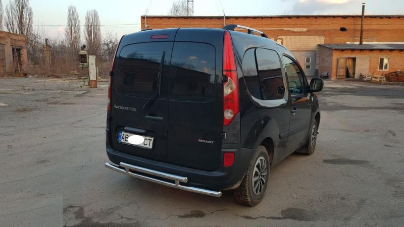 Купити Задня дуга AK002-2 (нерж.) для Renault Kangoo 2008-2020 рр
