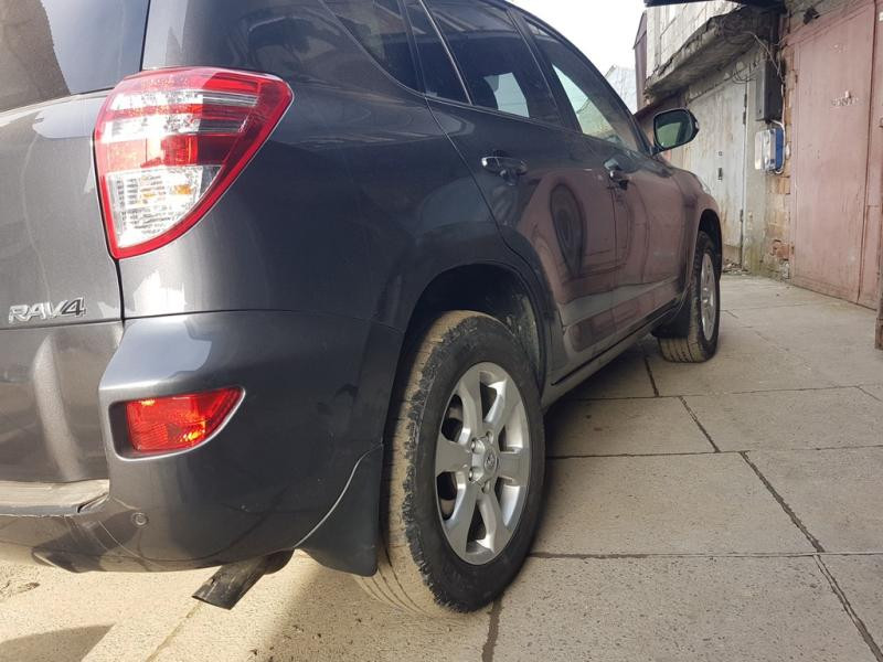 Купить Комплект оригинальных брызговиков (без расширителей, 4 шт) для Toyota Rav 4 2006-2013 гг