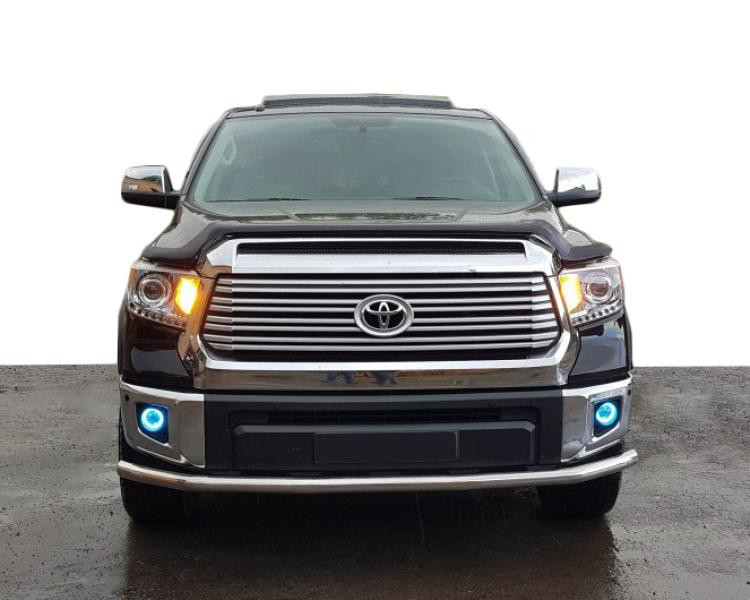 Купить Передняя защита ST008 (нерж) для Toyota Tundra 2007-2021 гг