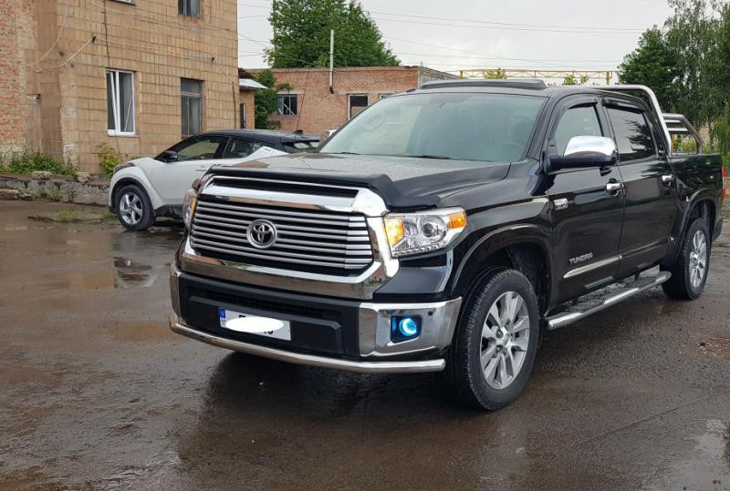 Купить Передняя защита ST008 (нерж) для Toyota Tundra 2007-2021 гг