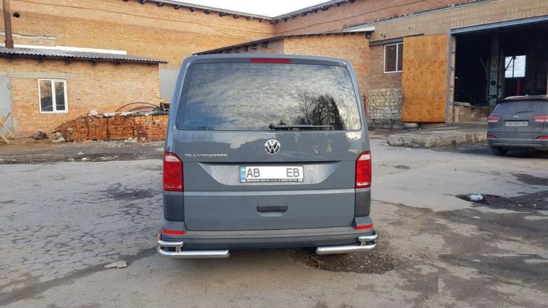 Купити Задні куточки AK003-Double (2 шт., нерж) для Volkswagen T6