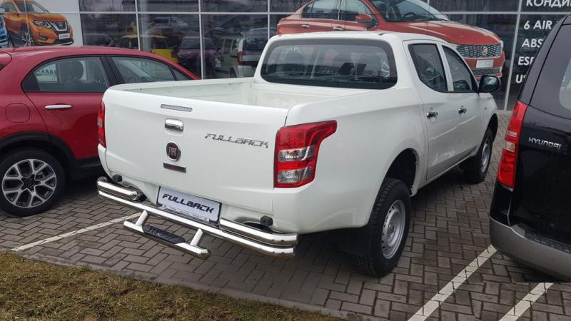 Купити Задній захист AK-Special (нерж) для Mitsubishi L200 2015-2024 рр