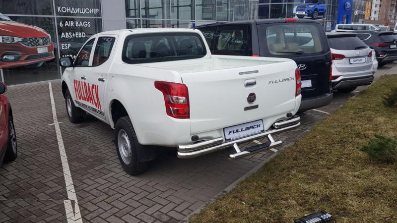 Купити Задній захист AK-Special (нерж) для Mitsubishi L200 2015-2024 рр