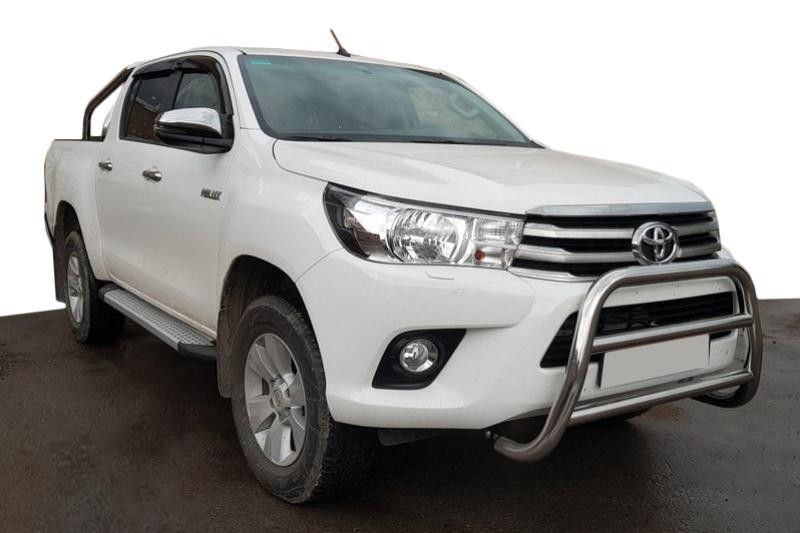 Купить Кенгурятник WT007 (нерж) для Toyota Hilux 2015- гг