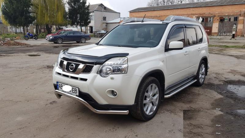 Купить Передняя защита ST007 (нерж) для Nissan X-trail T31 2007-2014 гг