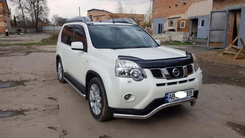 Купить Передняя защита ST007 (нерж) для Nissan X-trail T31 2007-2014 гг