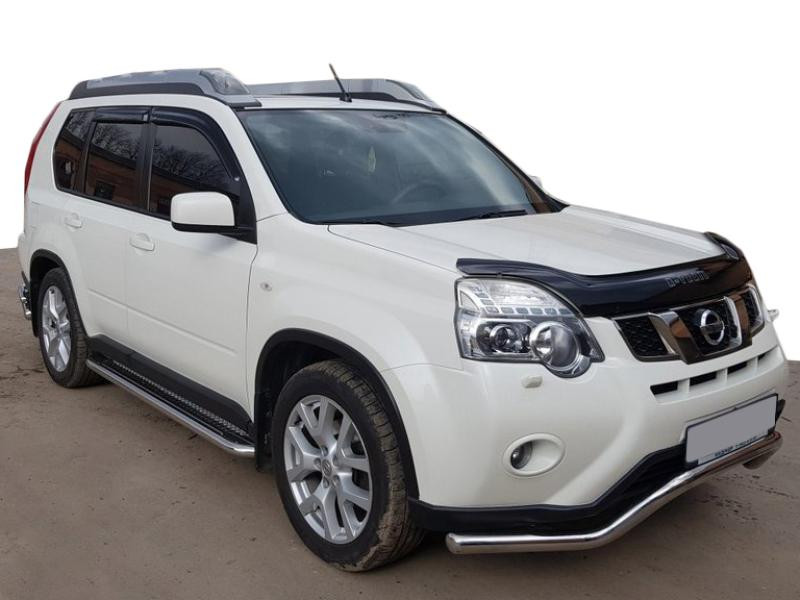 Купить Передняя защита ST007 (нерж) для Nissan X-trail T31 2007-2014 гг