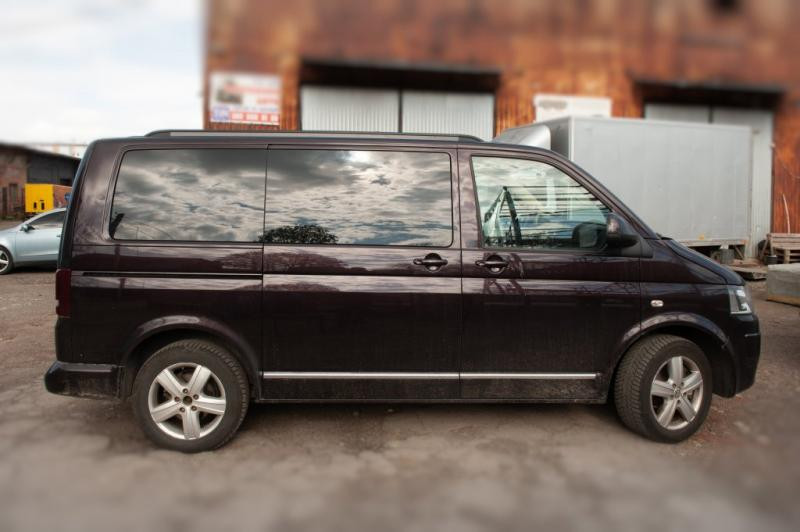 Купити Інтегровані рейлінги (чорні) Коротка база для Volkswagen T6