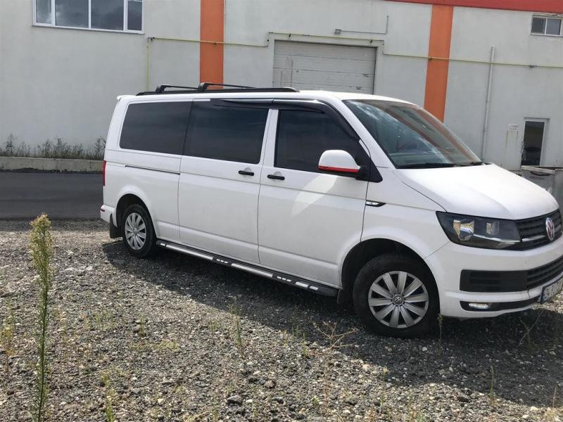 Купити Інтегровані рейлінги (чорні) Коротка база для Volkswagen T6