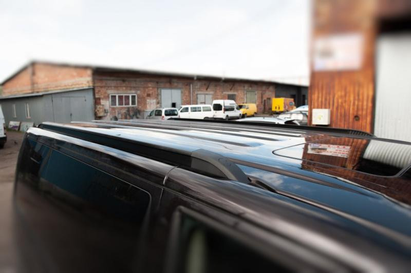 Купити Інтегровані рейлінги (чорні) Коротка база для Volkswagen T6