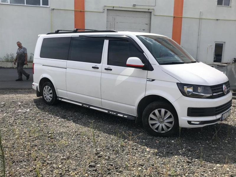 Купити Інтегровані рейлінги (чорні) Коротка база для Volkswagen T6