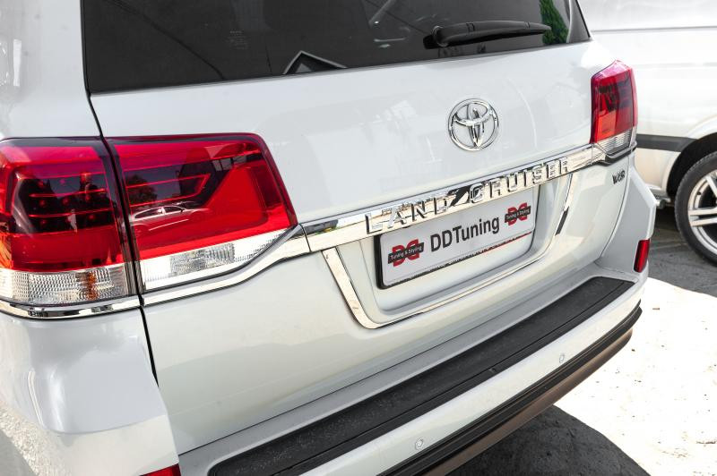 Купити Підставка під номер стандарт Біла для Toyota Land Cruiser 200