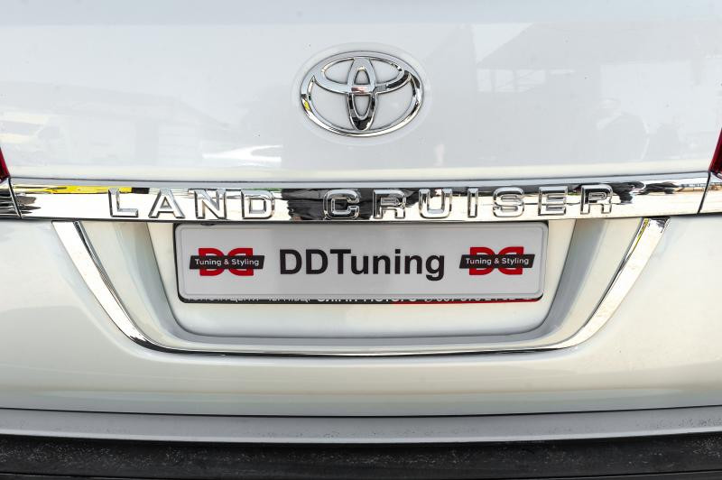 Купити Підставка під номер стандарт Біла для Toyota Land Cruiser 200