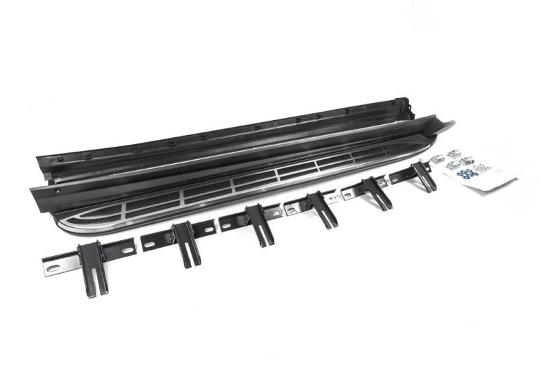 Купить Боковые пороги OEM V1A (2 шт, алюминий) для Toyota Rav 4 2019- гг