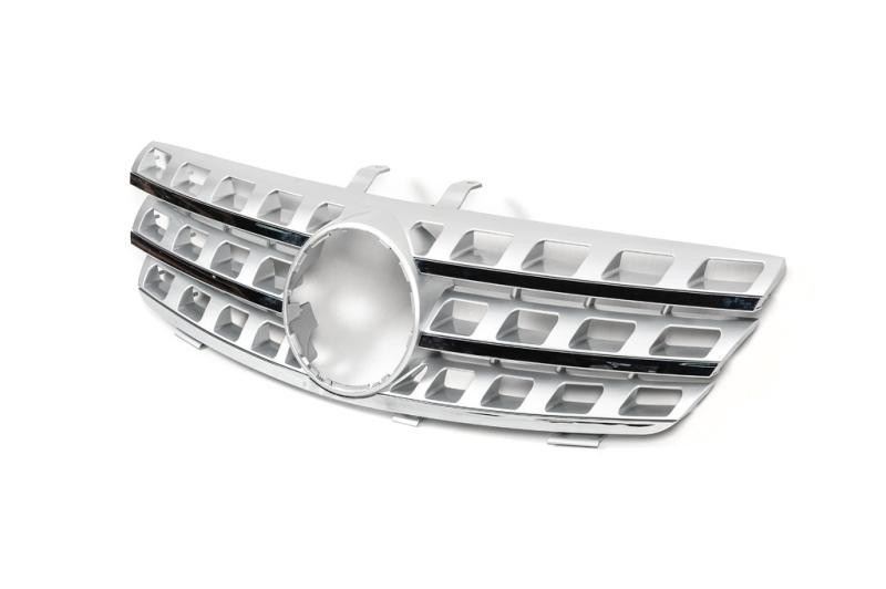 Купить Передняя решетка (OEM) 2005-2008, Серая для Mercedes ML W164