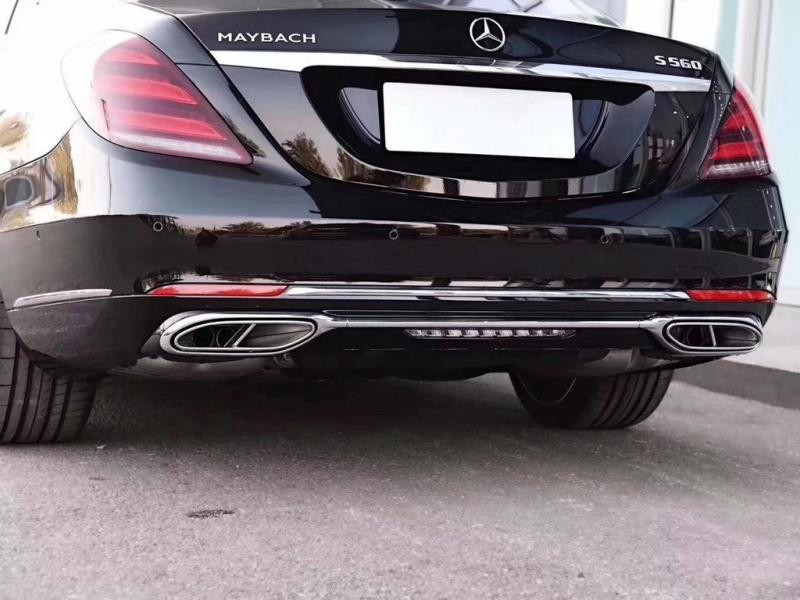 Купить Комплект обвесов на Maybach (2018-2022, без оптики) для Mercedes S-сlass W222
