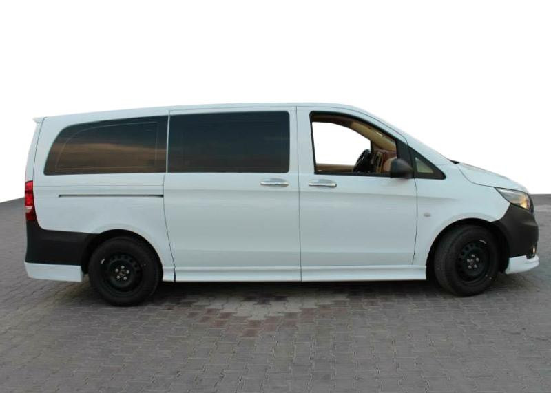 Купити Бокові пороги (під фарбування) Short/Long, 1 зсувні двері для Mercedes Vito / V-class W447 2014- рр