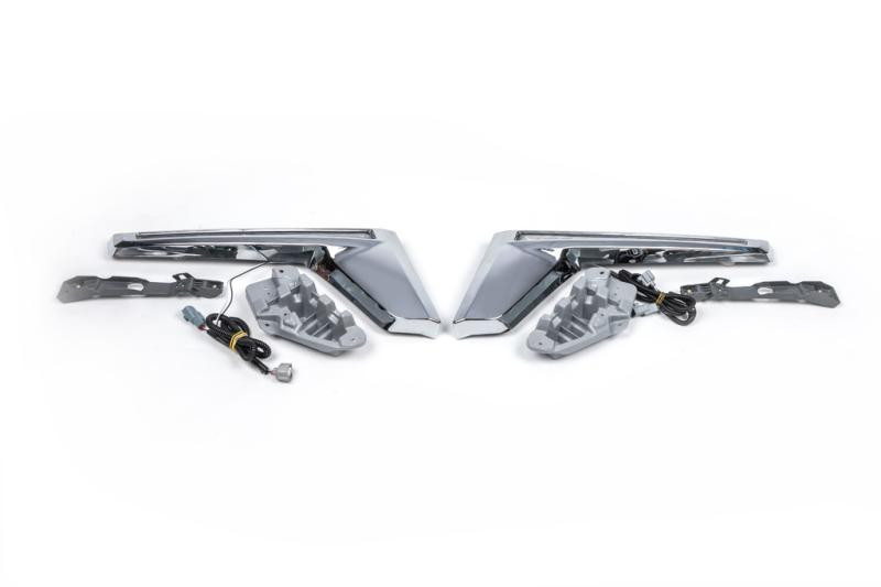 Купить Реснички с LED (2016-2025) для Toyota Land Cruiser 200