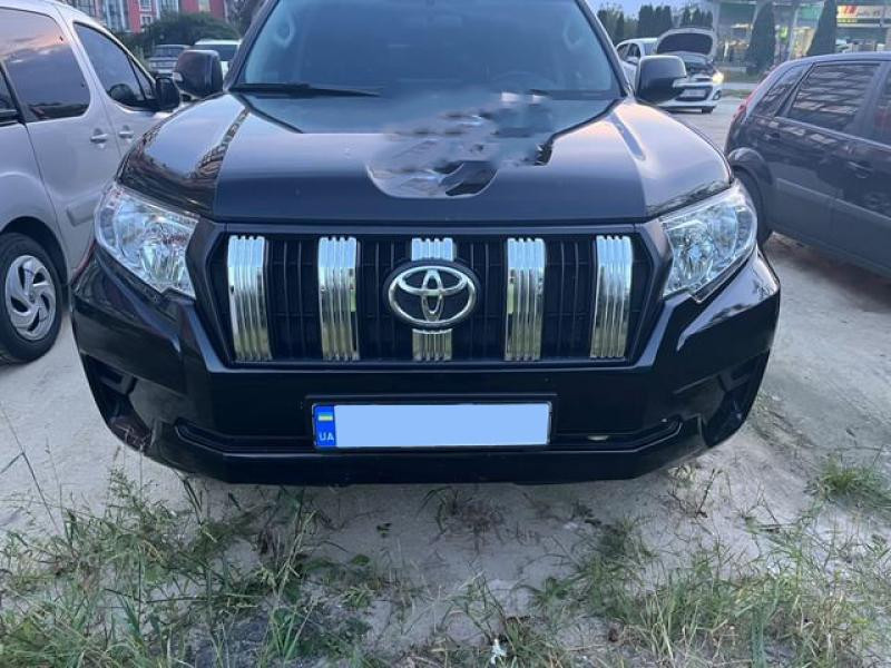 Купити Хром накладки на решітку 2017-2025 для Toyota Land Cruiser Prado 150