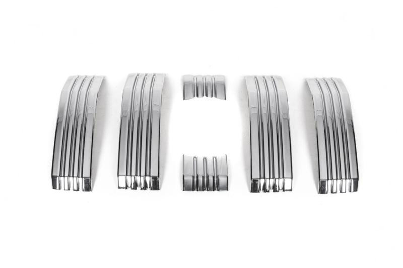 Купити Хром накладки на решітку 2017-2025 для Toyota Land Cruiser Prado 150