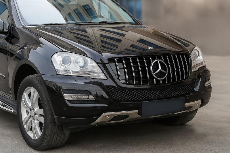 Купити Передня решітка (GT Panamericana, 2009-2012) для Mercedes ML W164
