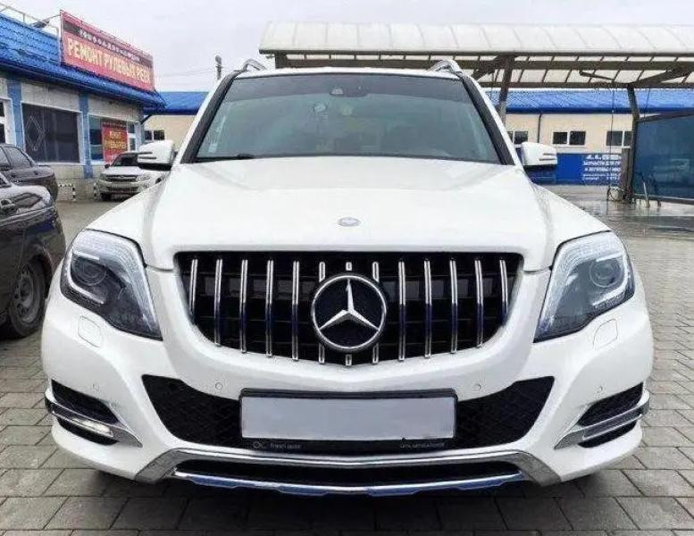 Купить Передняя решетка GT Panamericana (2013-2015) для Mercedes GLK сlass X204