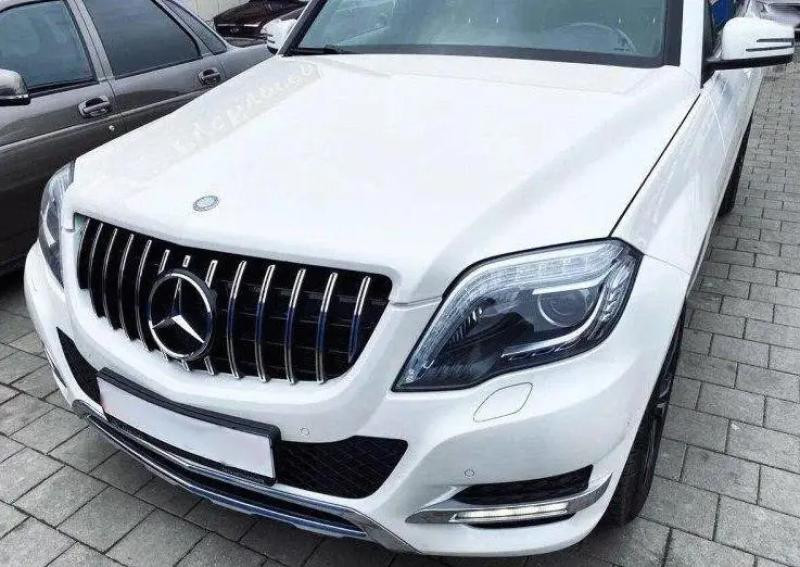 Купить Передняя решетка GT Panamericana (2013-2015) для Mercedes GLK сlass X204