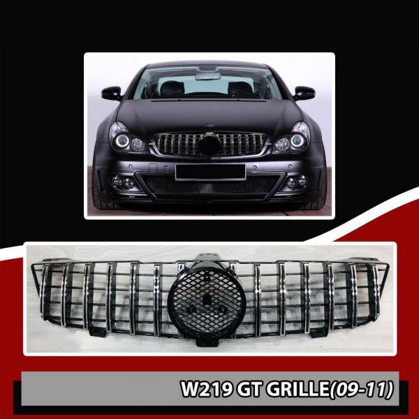 Купити Передня решітка (2008-2010, GT Panamericana) для Mercedes CLS C219 рр