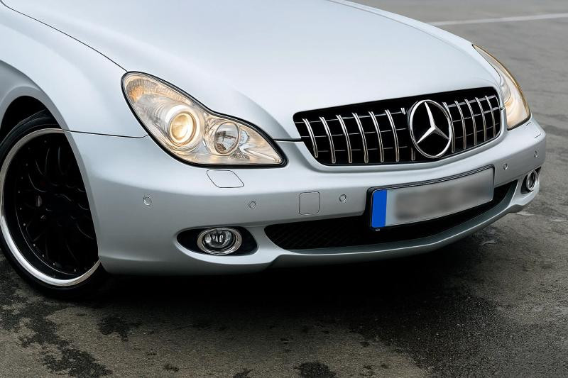 Купити Передня решітка (2008-2010, GT Panamericana) для Mercedes CLS C219 рр