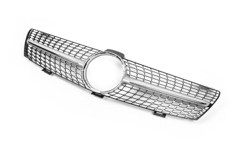 Купити Передня решітка (2005-2008, Diamond Silver) для Mercedes CLS C219 рр