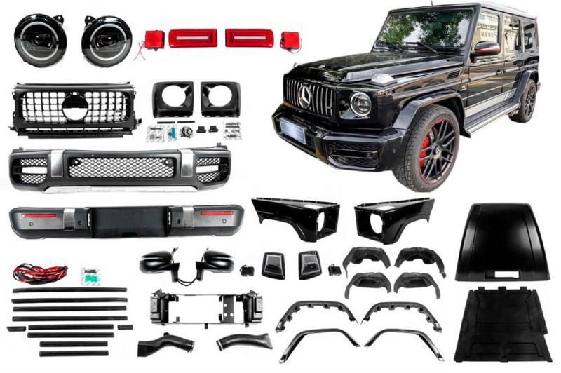 Купить Комплект рестайлинга на G63 AMG 2018 для Mercedes G сlass W463 1990-2018 гг