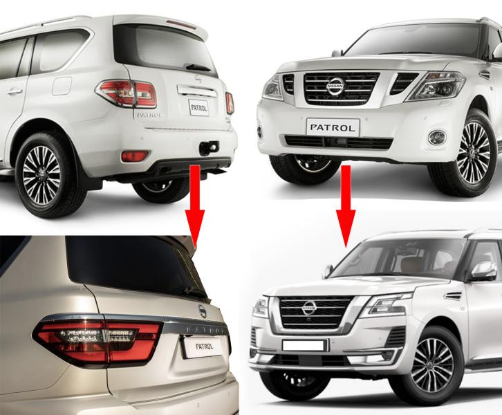 Купити Комплект обвісів в 2024 рік (рестайлінг) для Nissan Armada 2016-2024 рр