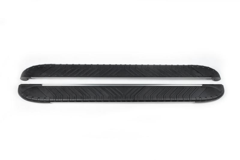 Купить Боковые пороги Bosphorus Grey (2 шт., алюминий) для Jeep Grand Cherokee WK2 2010-2021 гг