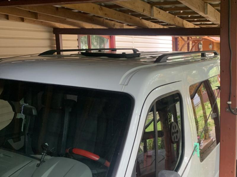 Купити Універсальні рейлінги чорні (2 шт, алюміній) 343см