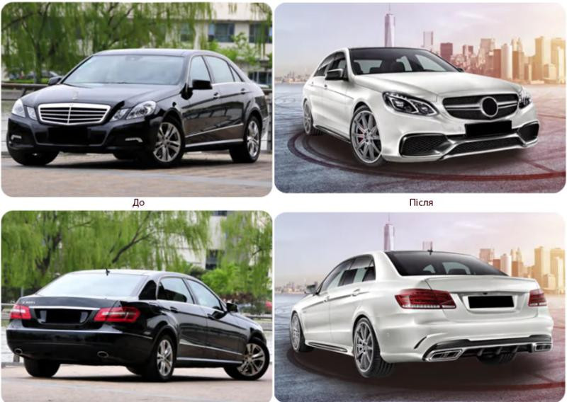Купити Комплект рестайлінгу в E63 AMG 2016 рр. для Mercedes E-сlass W212 2009-2016рр