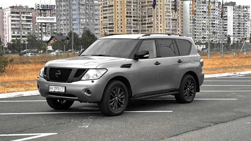 Купить Боковые пороги Vision New Grey (2 шт., алюминий) для Nissan Armada 2016-2024 гг