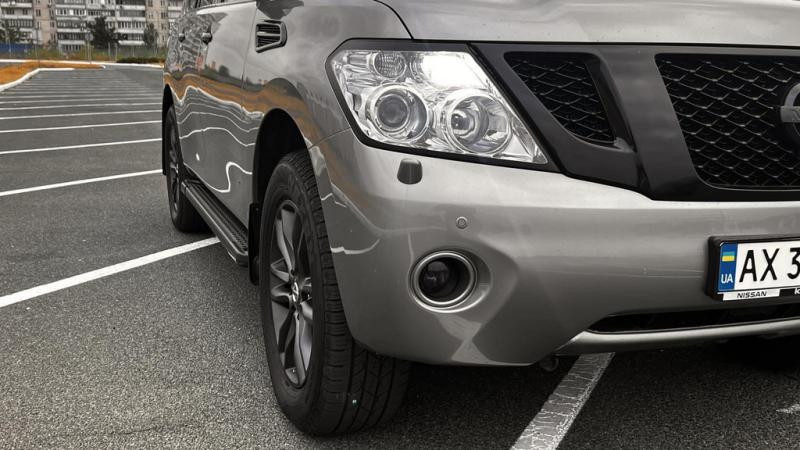 Купить Боковые пороги Vision New Grey (2 шт., алюминий) для Nissan Armada 2016-2024 гг