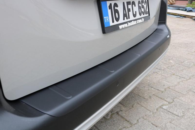 Купить Накладка на задний бампер (ABS) для Peugeot Partner/Rifter 2019- гг