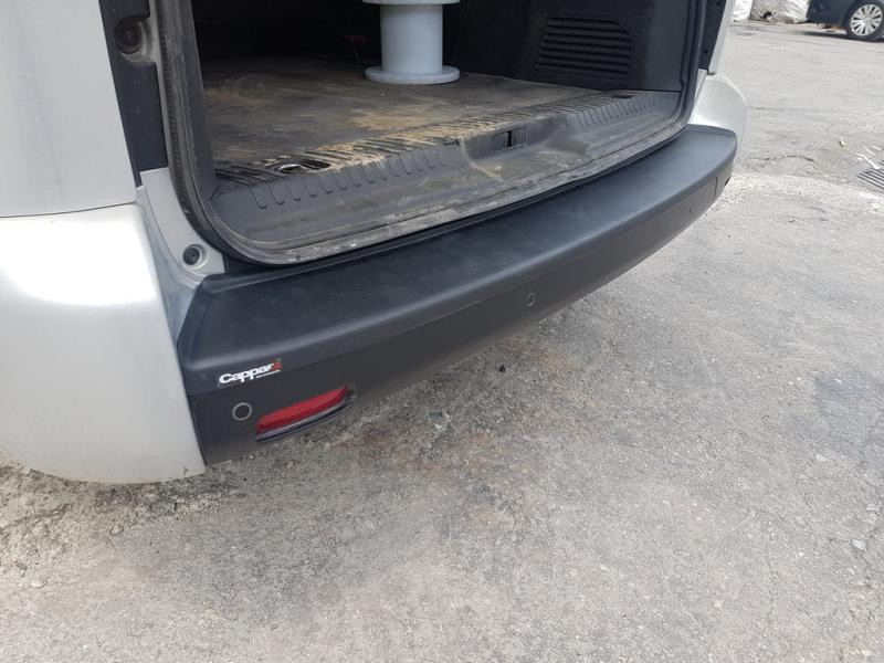 Купити Накладка на задній бампер EuroCap (на довгу базу, ABS) для Opel Zafira Life 2019- рр