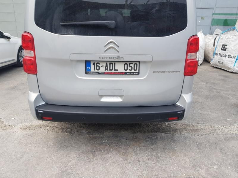 Купити Накладка на задній бампер EuroCap (на довгу базу, ABS) для Opel Zafira Life 2019- рр