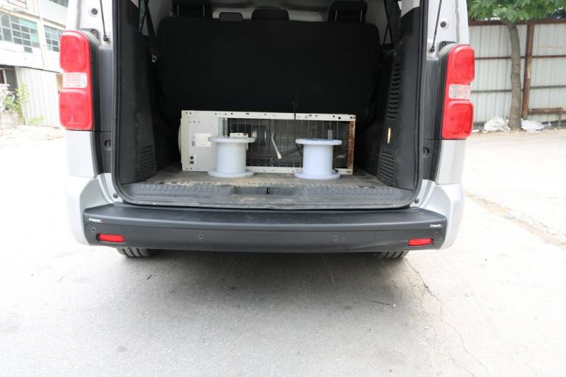 Купити Накладка на задній бампер EuroCap (на довгу базу, ABS) для Opel Zafira Life 2019- рр